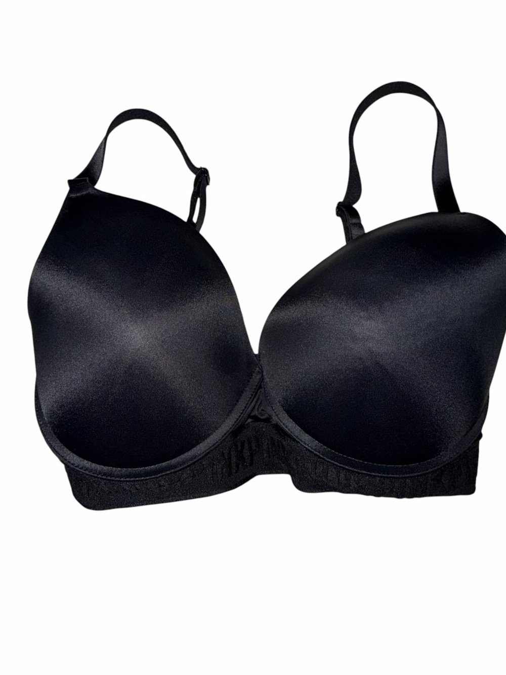 PINK Victoria’s Secret 34DD Black Wireless T-Shirt Bra Lightly Lined Everyday